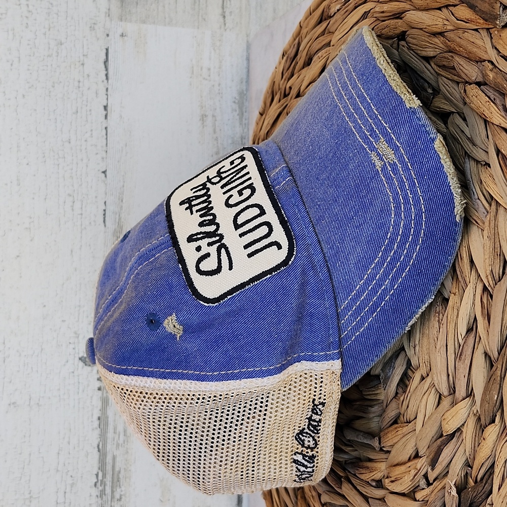 NWOT WILD OATES "SILENTLY JUDGING" CAP